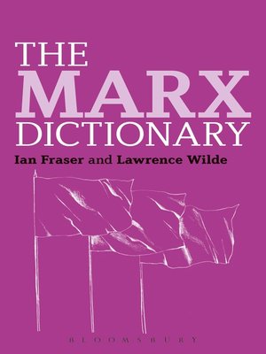 cover image of The Marx Dictionary